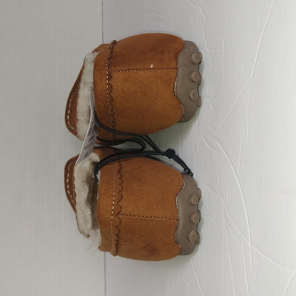 ST.John's Bay Colville Faux Suede Fur Lining Loafers Moccasins Winter Shoes - Picture 9 of 14